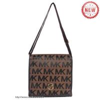 michael kors jet set logo groot bruin crossbody zakken Groothandel Tassen 6a4tg987